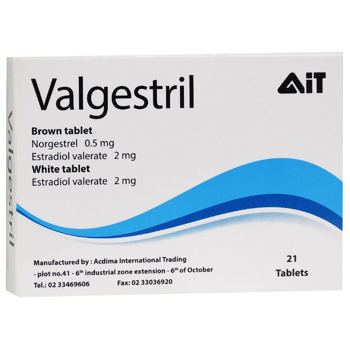 Valgestril (0.5mg+0.2mg) 21 Tablet image number 0