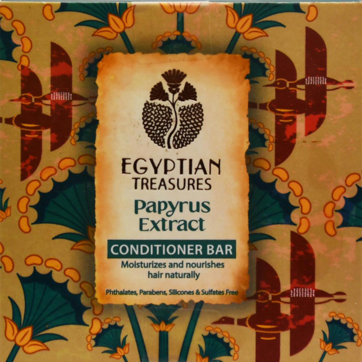 Egyptian Treasures Papyrus Extract Conditioner Bar 100gm image number 0