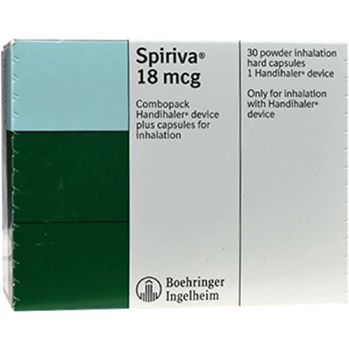 Spiriva18mcg 30 Inhaler Capsules + 1 Handihaler image number 0