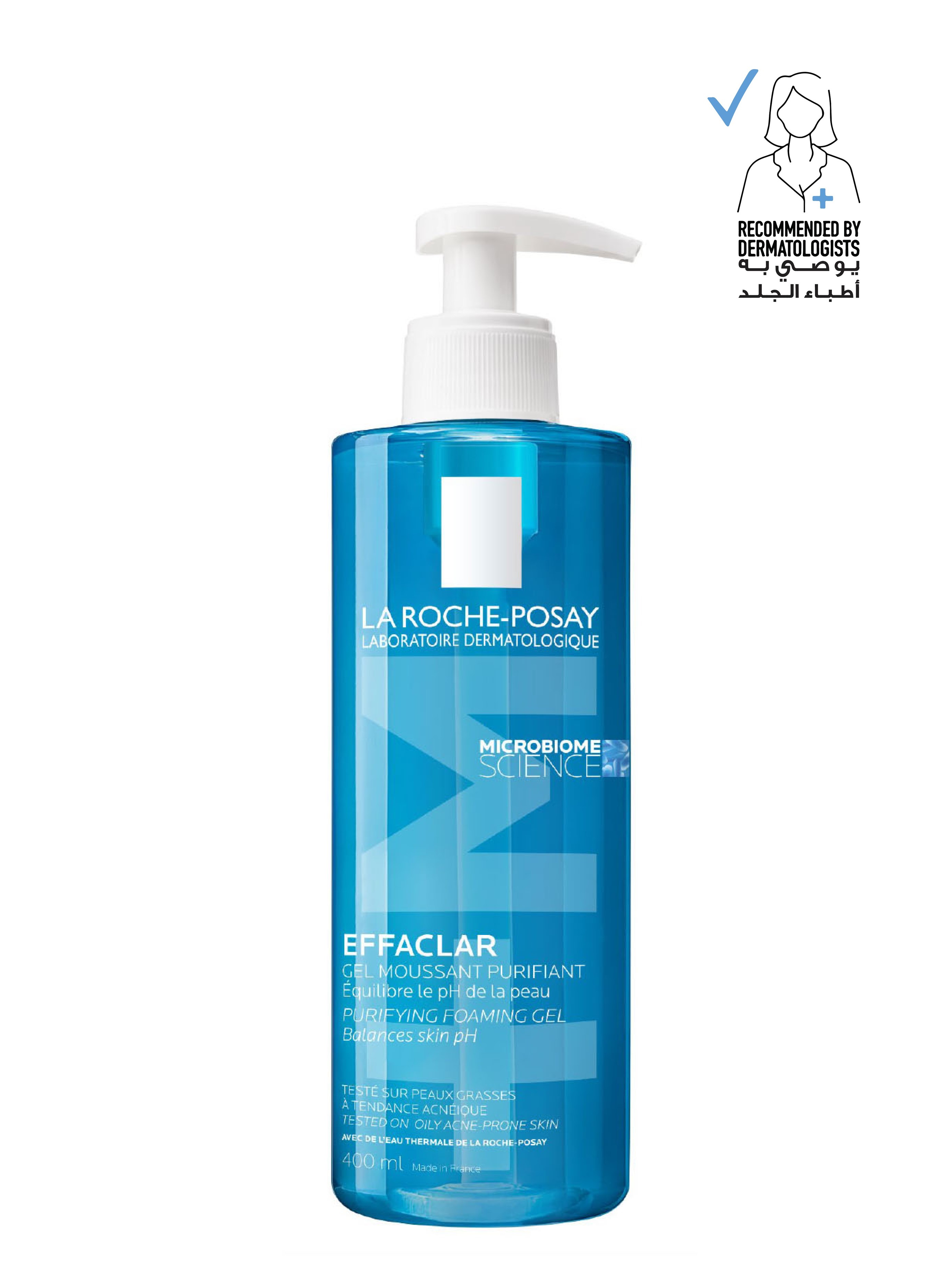 La Roche Effaclar Foam Gel Sensitive 400ml image number 0