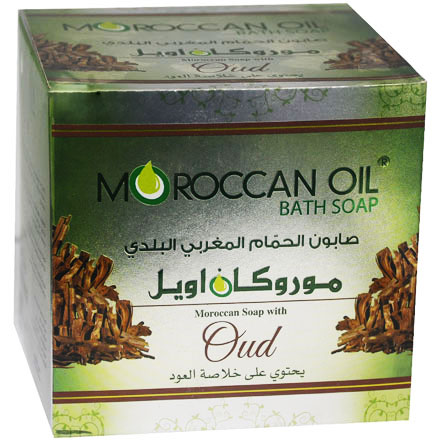 Moroccanoil Bath Soap Oud 250G + Luffa image number 0