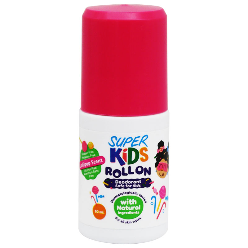 Super Kids Lollipop Scent Deodorant Roll On 30ml image number 0