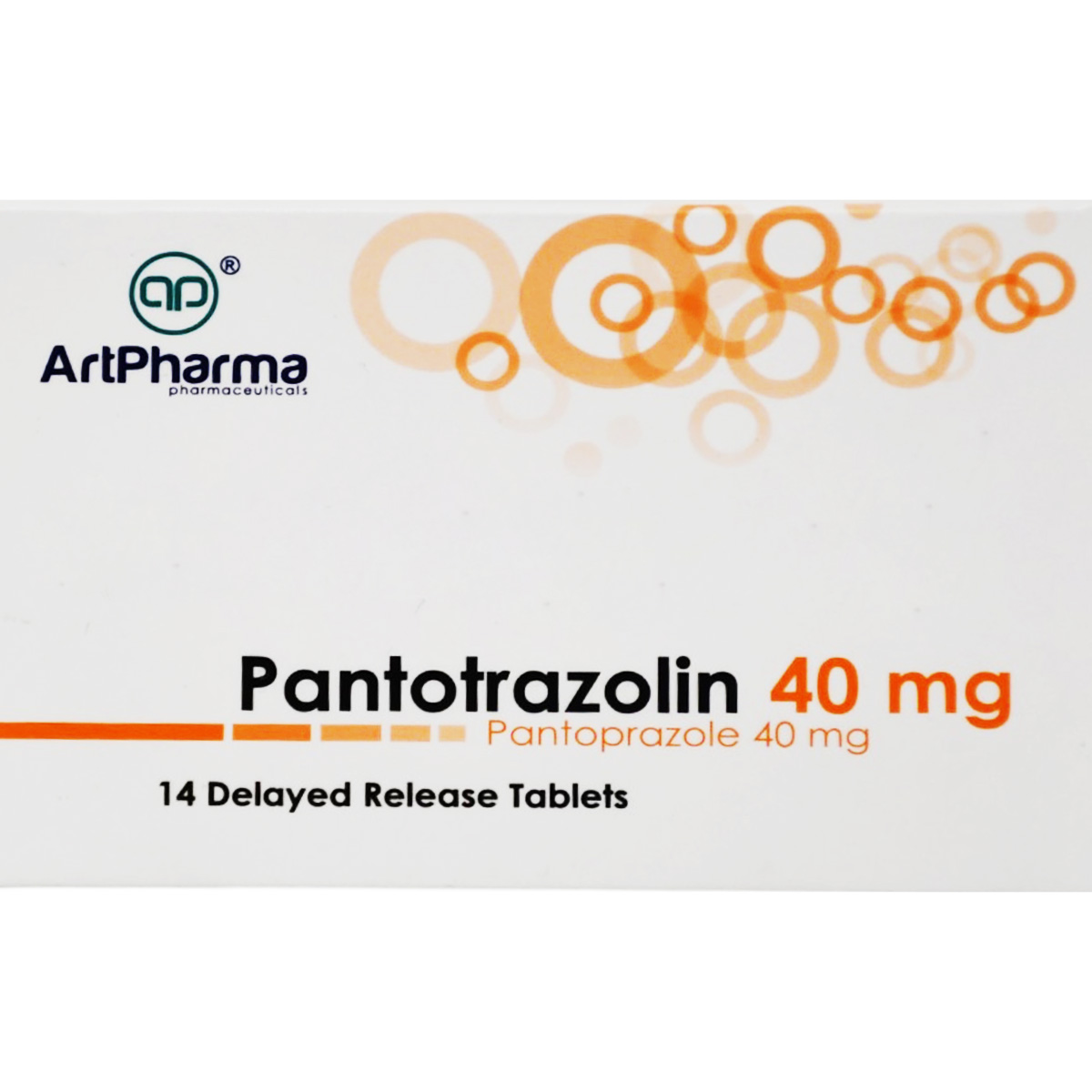 Pantotrazolin 40mg 14 Delayed Release Tablets image number 0