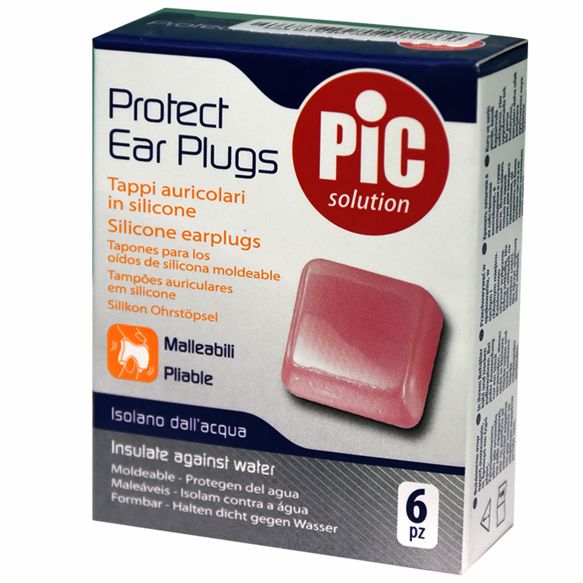 Pic Protect Silicone Ear Plugs 6pcs image number 0