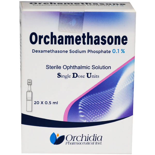 Orchamethasone 0.1%/0.5ml Eye Drop 20 Units image number 0