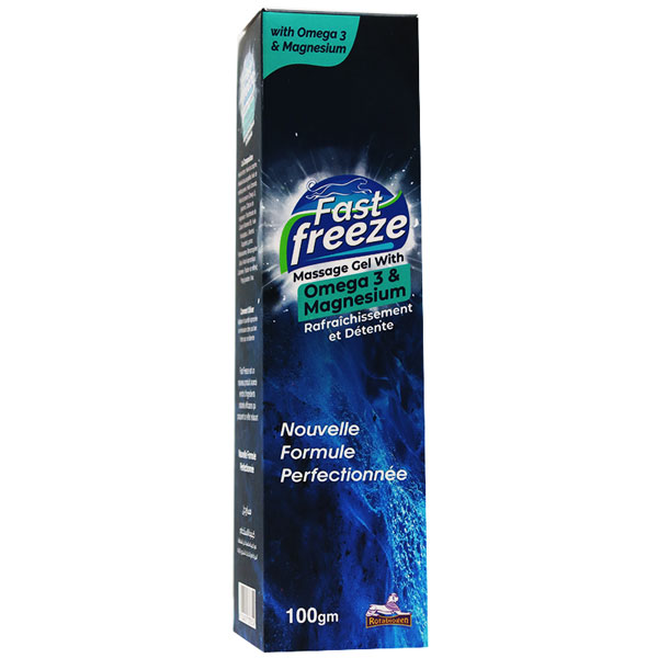 Fast Freeze Omega 3 and Magnesium 100gm Massage Gel image number 0