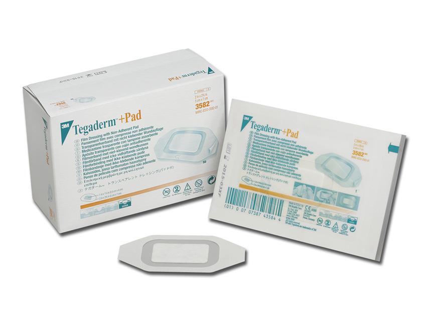 Film Dressing Tegaderm + Pad (Water Proof) 5X7cm (3582 image number 0