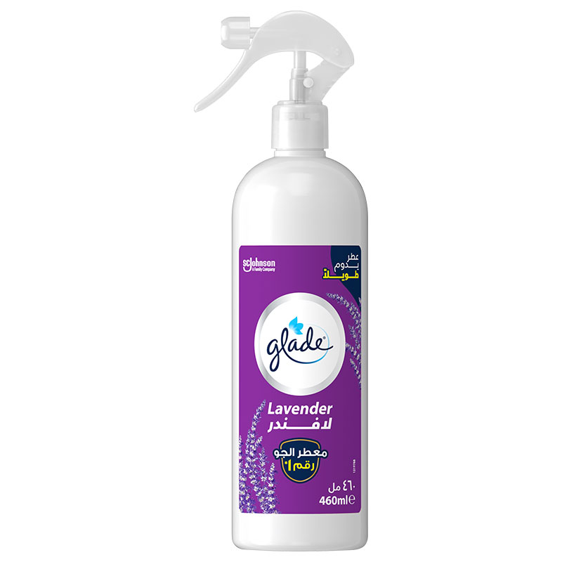 Glade Air Freshener Spray Lavender 460ml image number 0