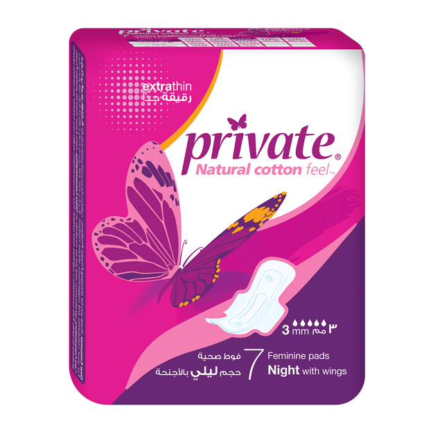 Private Extra Thin Night 7pcs image number 0