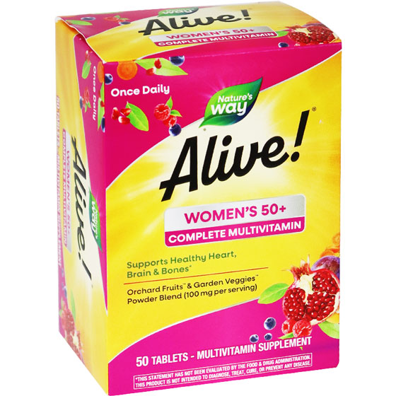 Alive Womens (50+) 50 Tablets image number 0