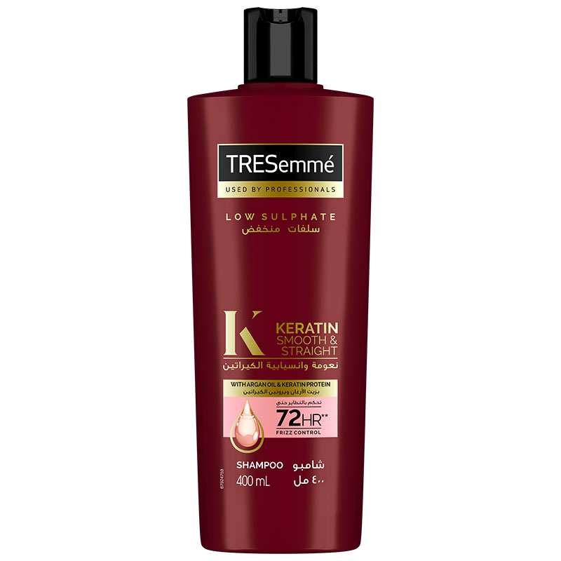 Tresemme Keratin Smooth&Straight Shampoo 400ml image number 0