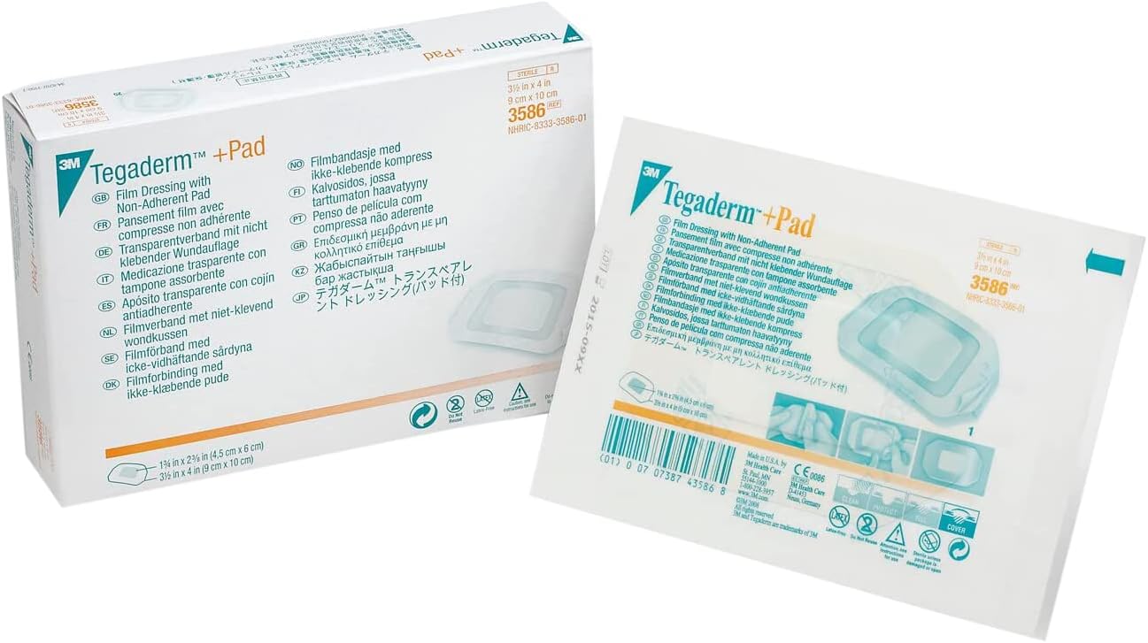 Film Dressing Tegaderm + Pad (Water Proof) 9X10cm (3586) image number 0