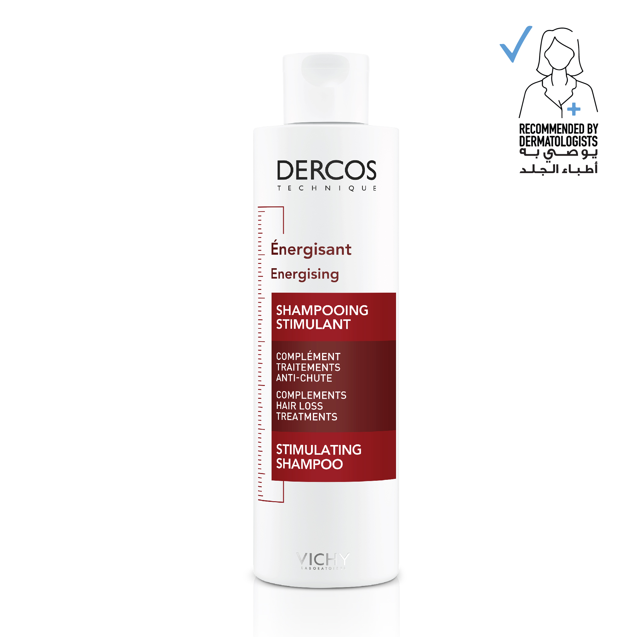 Vichy Dercos Energising Hair Loss Shampoo 200ml image number 0