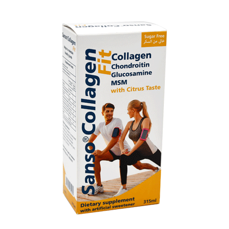 Sanso Collagen Fit With Citrus Flavor Syrup 315ml image number 0
