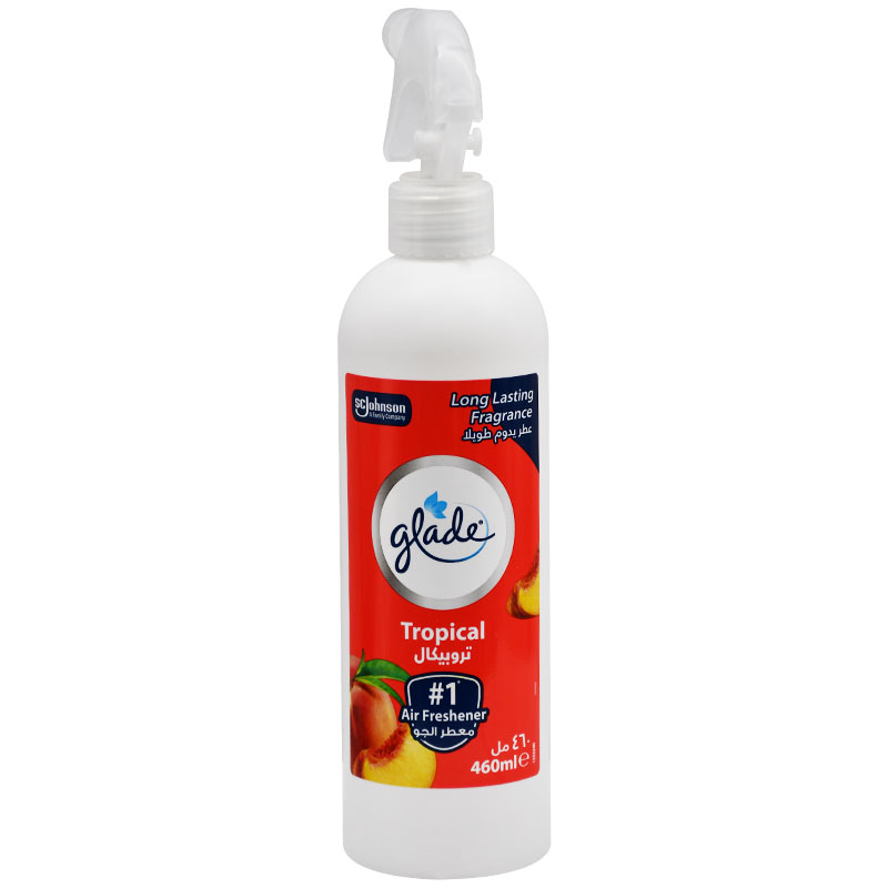 Glade Air Freshener Liquid Spray Tropical 460ml image number 0