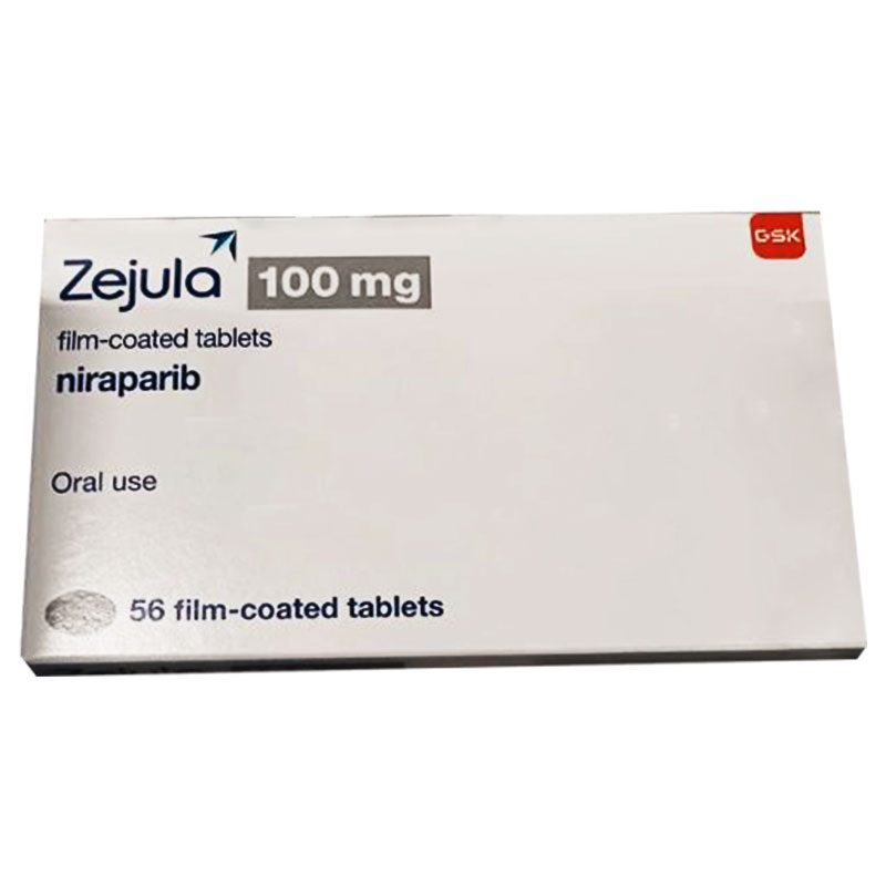 Zejula 100mg 56 Film Coated Tablets image number 0