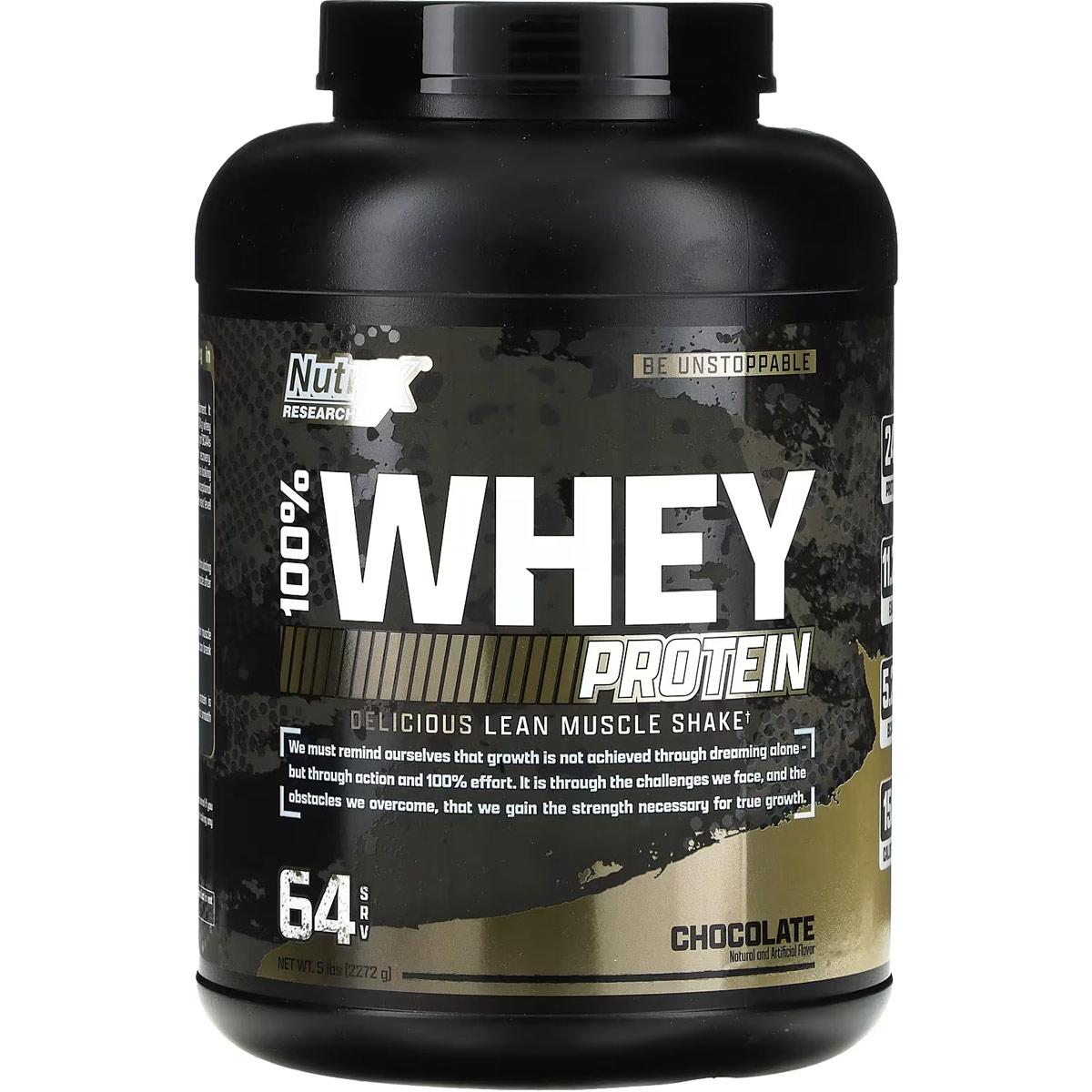 Whey Protein Chocolate 2272gm image number 0