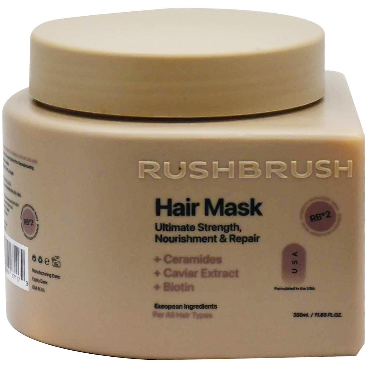 Rush Brush RB&deg;2 Nourishment and Repair Hair Mask 350 ml image number 0