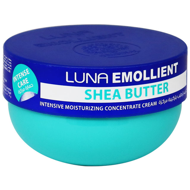 Luna Emollient Shea Butter Intensive Moisturizing Cream 160gm image number 0