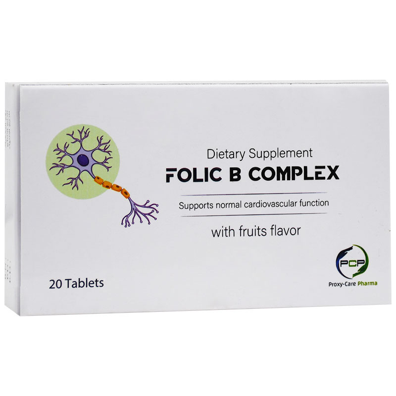 Folic B Complex Fruits Flavor 20 Tablet image number 0