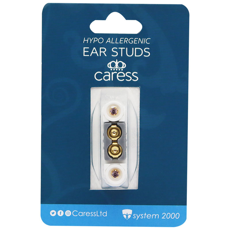 Caress Ear Studs Ruby/26 image number 0