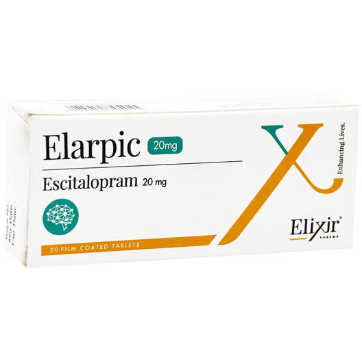 Elarpic 20mg 20 Film Coated Tablet image number 0