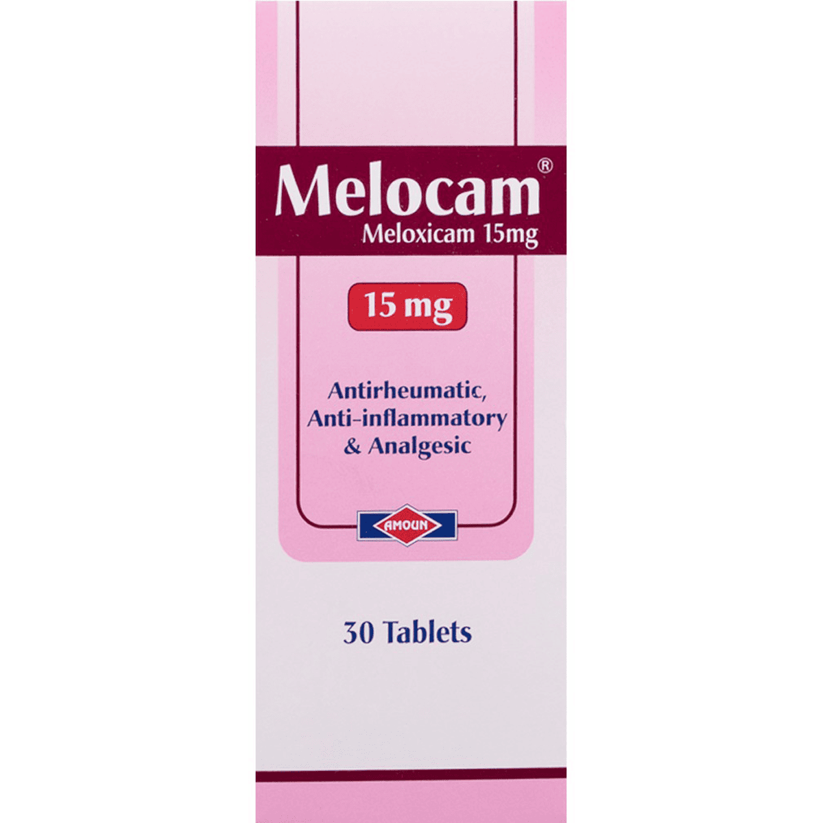 Melocam 15mg 30 Tablets image number 0