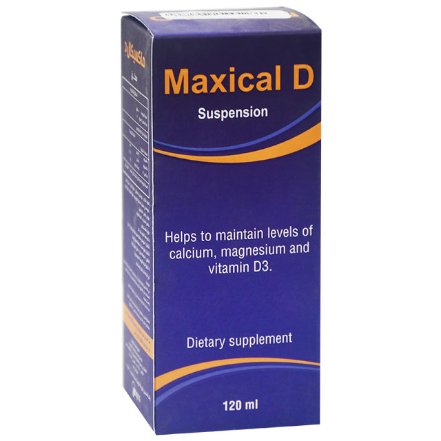Maxical D 120ml Suspension image number 0