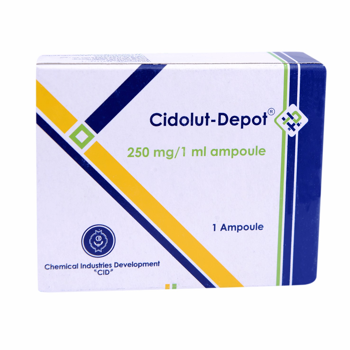 Cidolut Depot 250mg 1 Ampoules image number 0