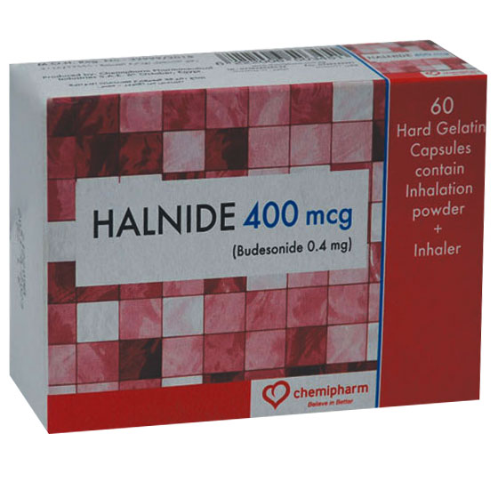 Halnide 400&micro; 60 Capsule+1 Inhaler image number 0