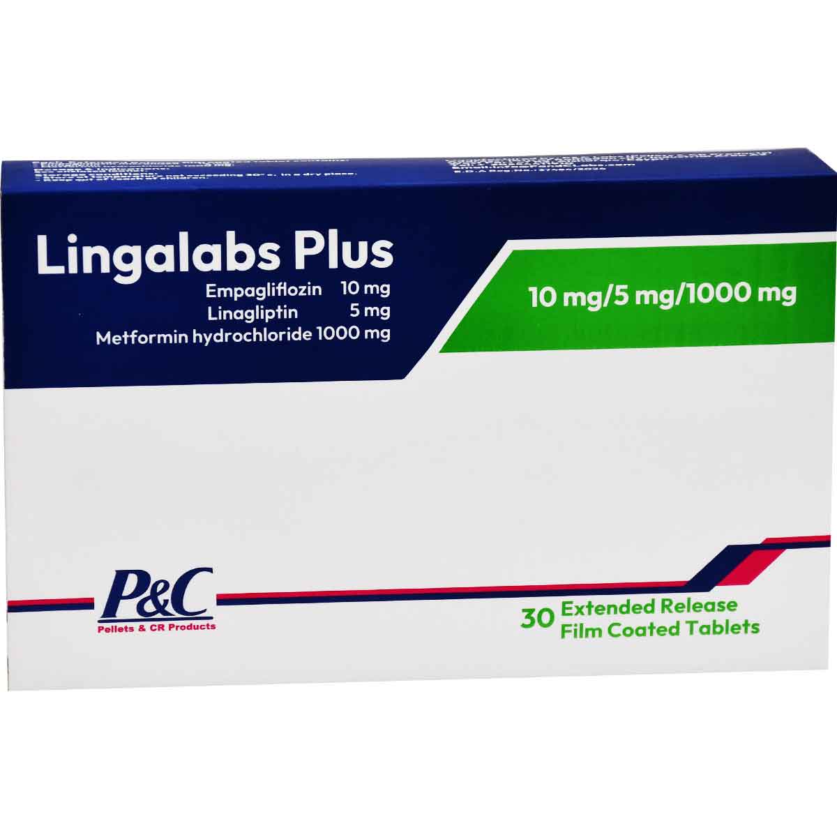 Lingalabs Plus 10/5/1000mg 30 Tablets image number 0