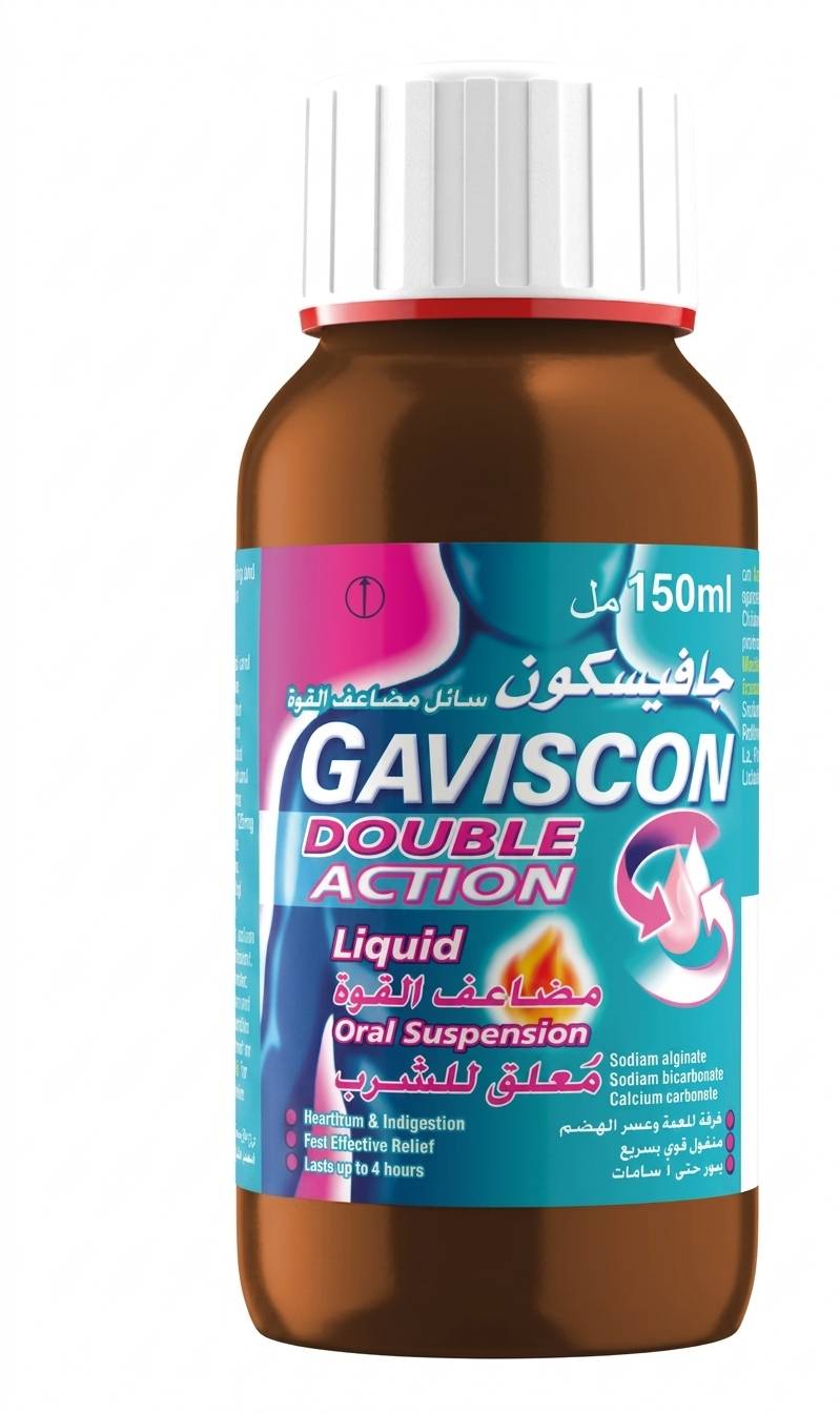 Gaviscon Double Action Suspension 150ml image number 0