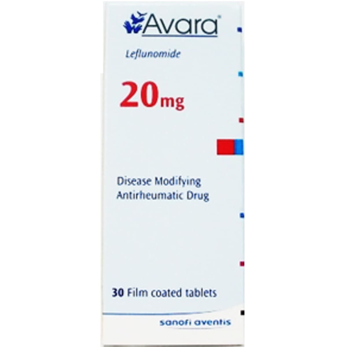Avara 20mg 30 Tablets image number 0