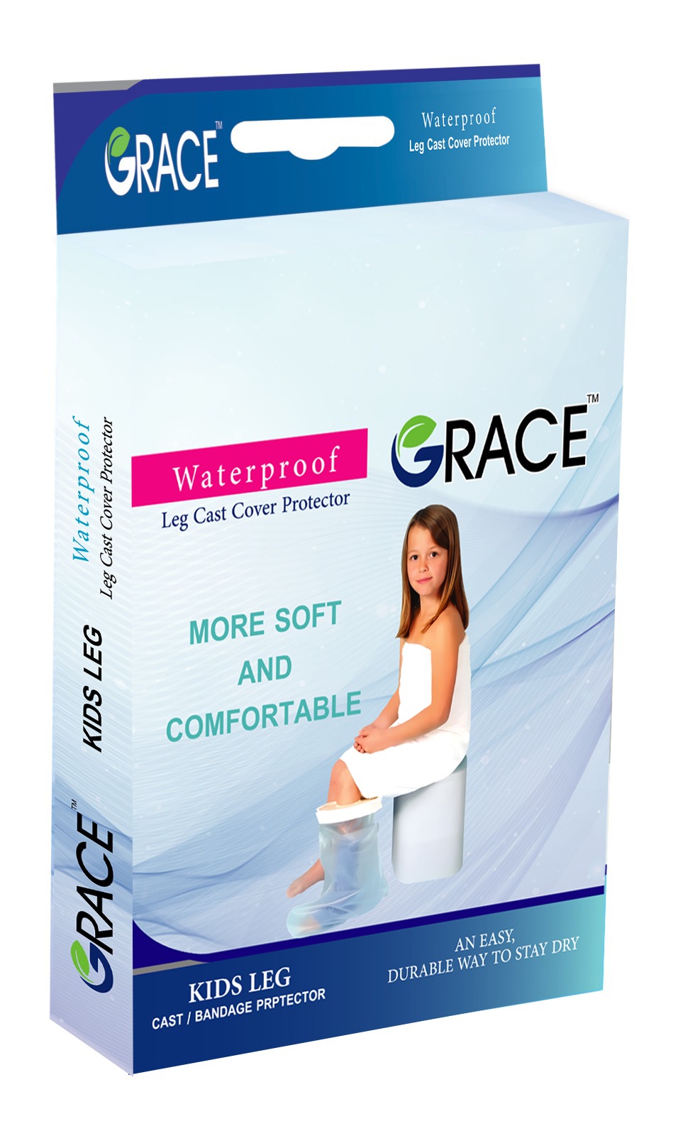 Grace Leg Cast Cover Protector For Kids image number 0