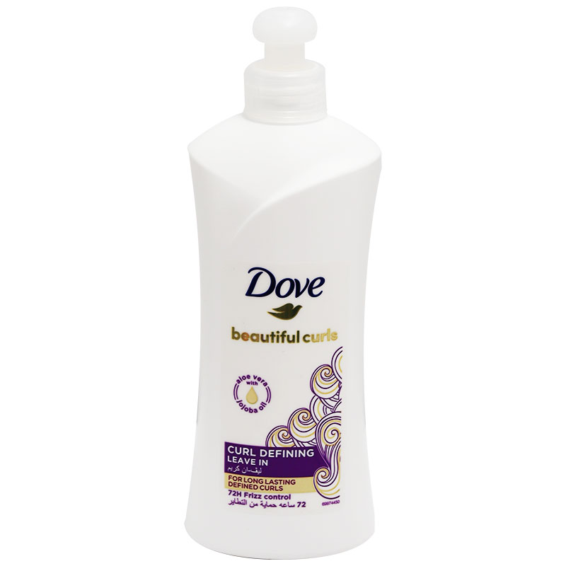 Dove Beautiful Curls Leave In Cream 300 ml image number 0