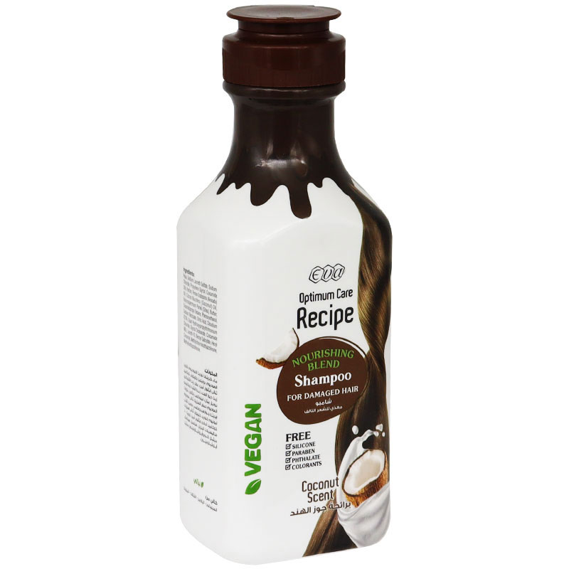 Eva Recipe Coconut Scent Shampoo For Damaged Hair 350ml image number 0