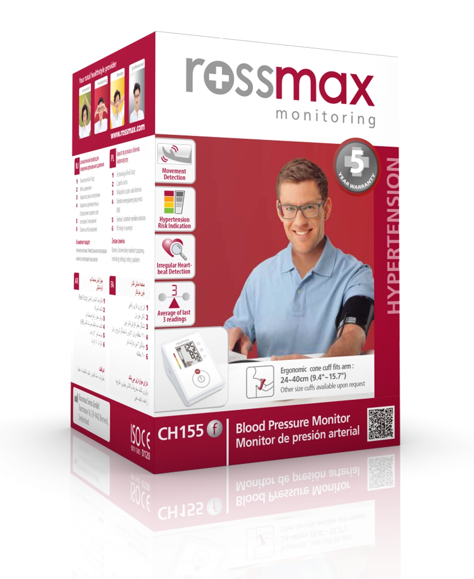 Rossmax Arm Pressure Monitor (Ch155) image number 0