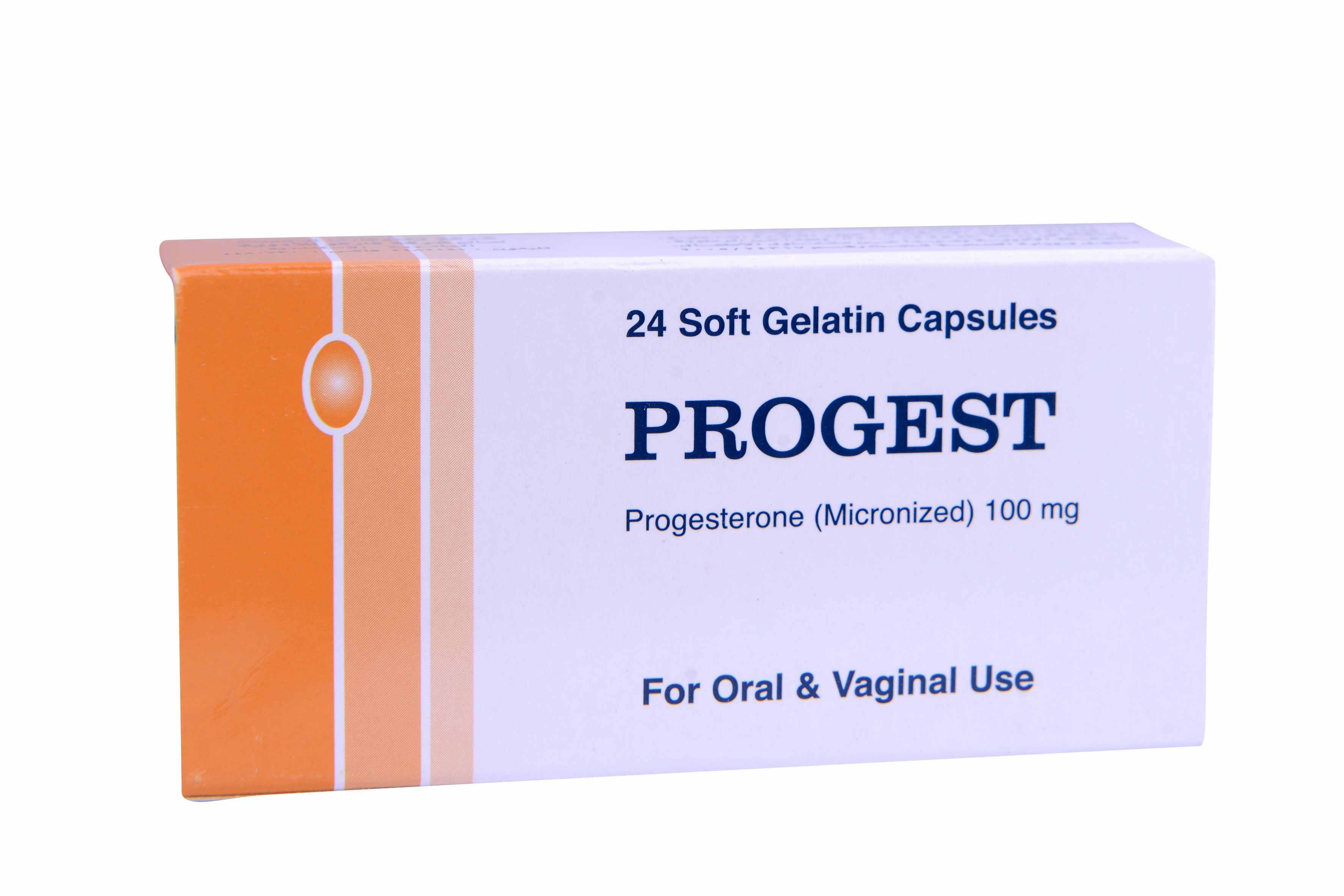 Progest 100mg 24 Capsules image number 0