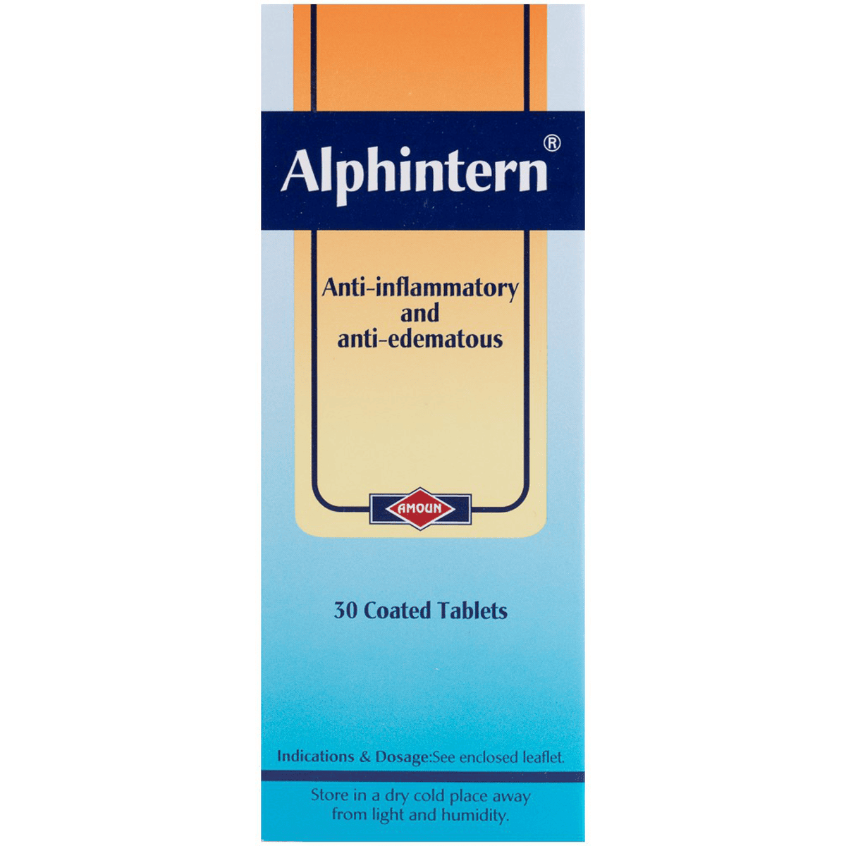 Alphintern 30Coated Tablets image number 0