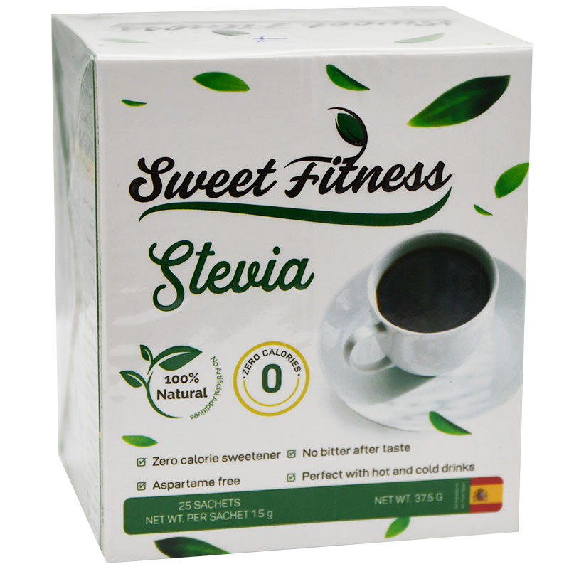 Stevia Sweet Fitness No Calorie Sweetener 37.5gm 25 Sachet image number 0