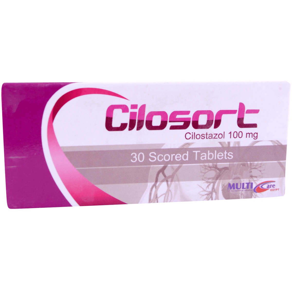 Cilosort 100mg 30Scored Tab image number 0