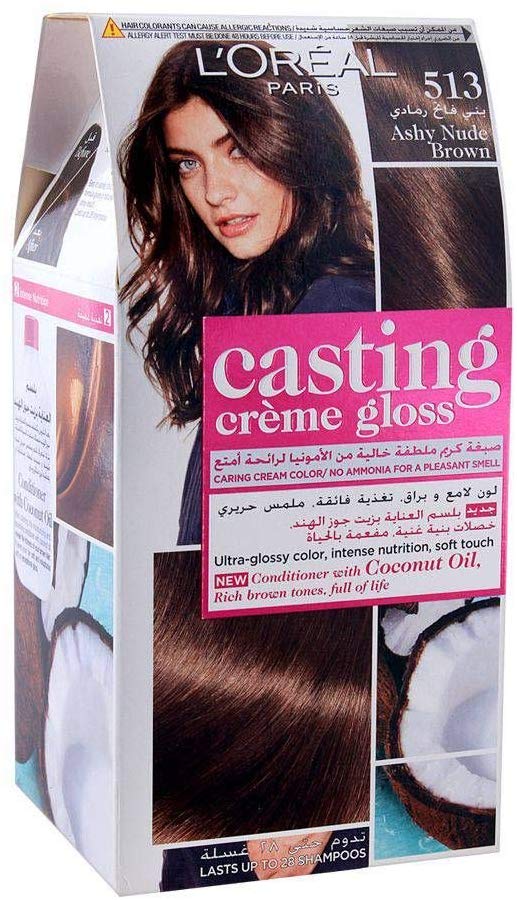 Loreal Casting Gloss Cream/513 (Ashy Nude Brown) image number 0