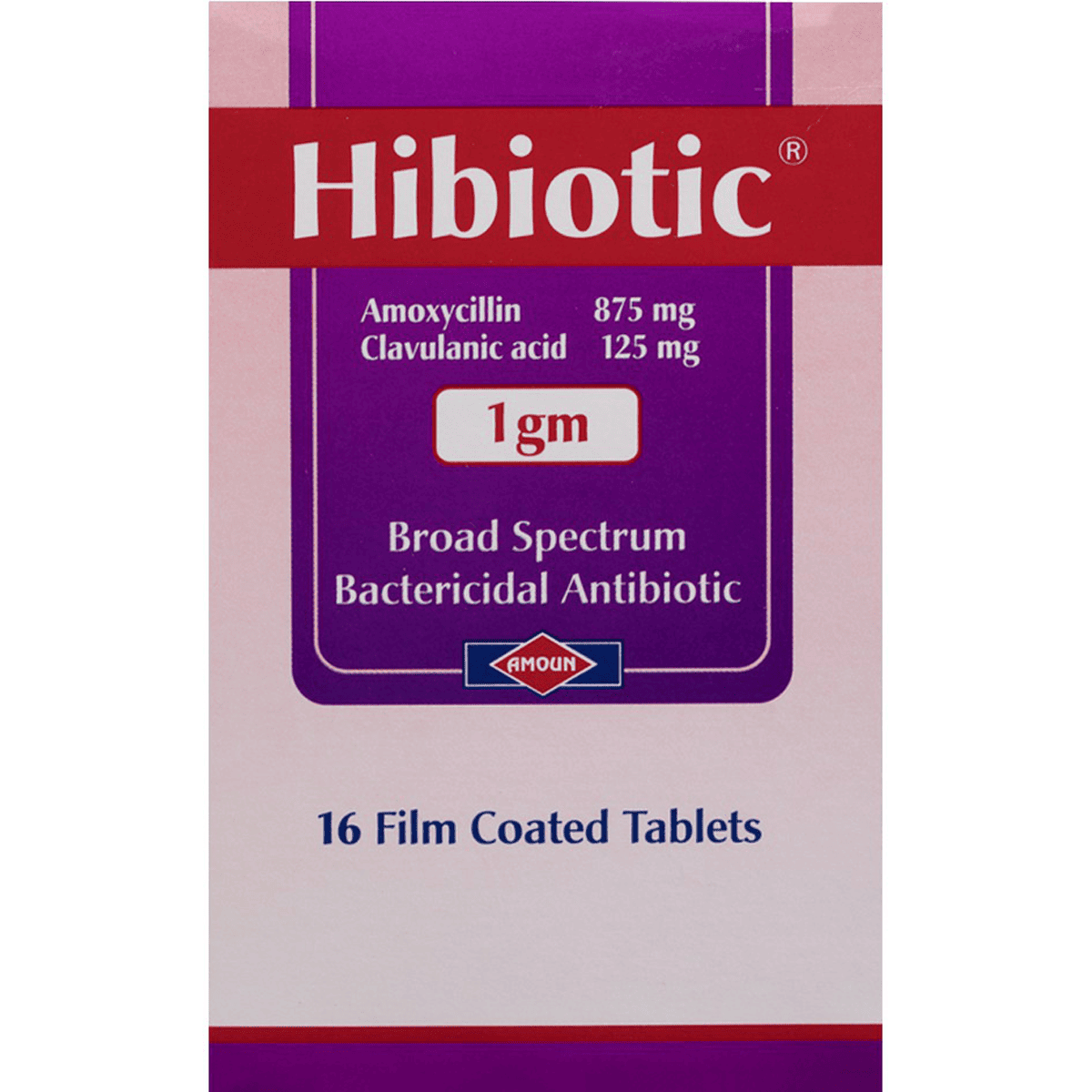 Hibiotic 1gm 16 Tablets image number 0