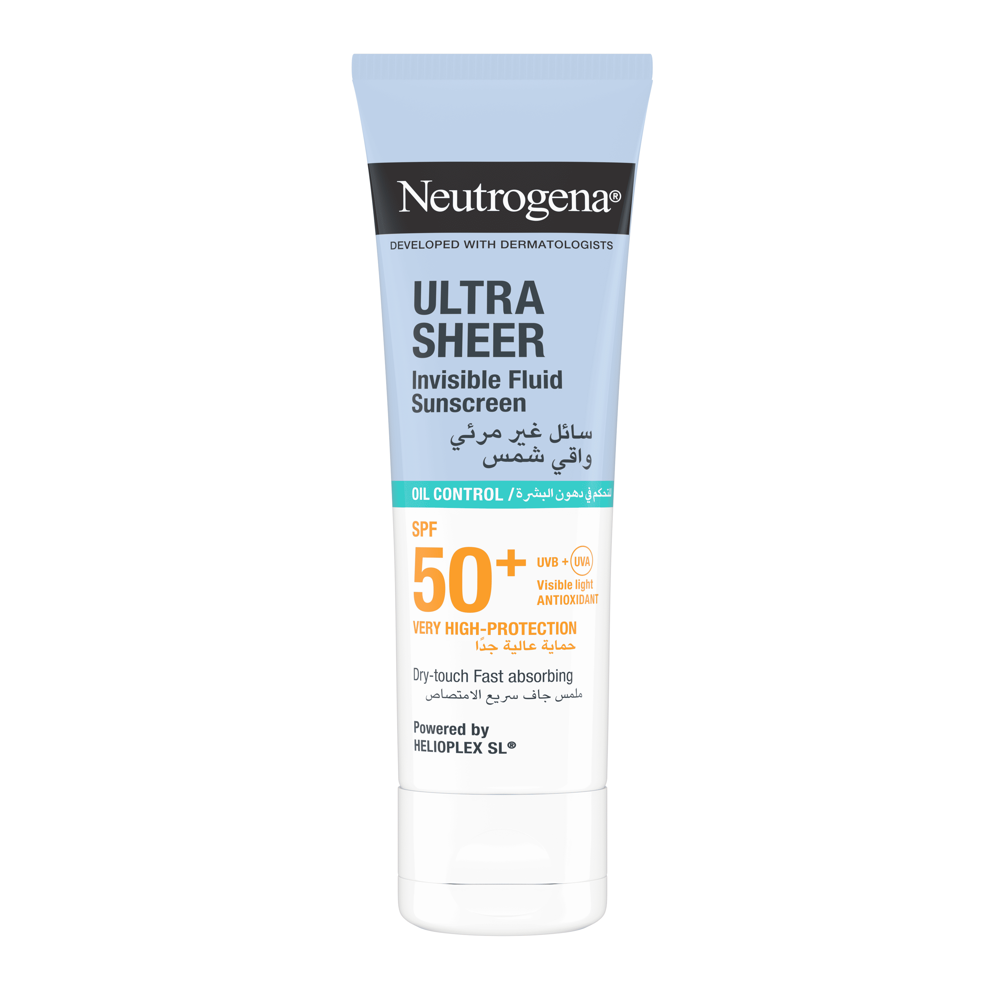 Neutrogena Ultra Sheer Invisible Fluid Spf(50)+ Oil Control Sunscreen 50ml 20% (Offer Pack) image number 0