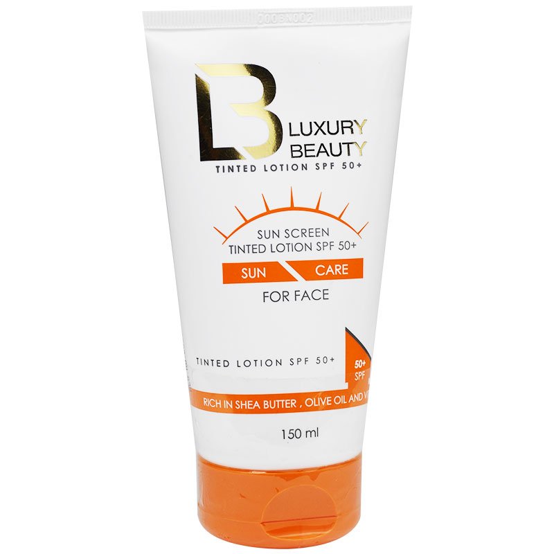 Luxury Beauty Sun Screen SPF (50+)Tinted Lotion 150ml image number 0