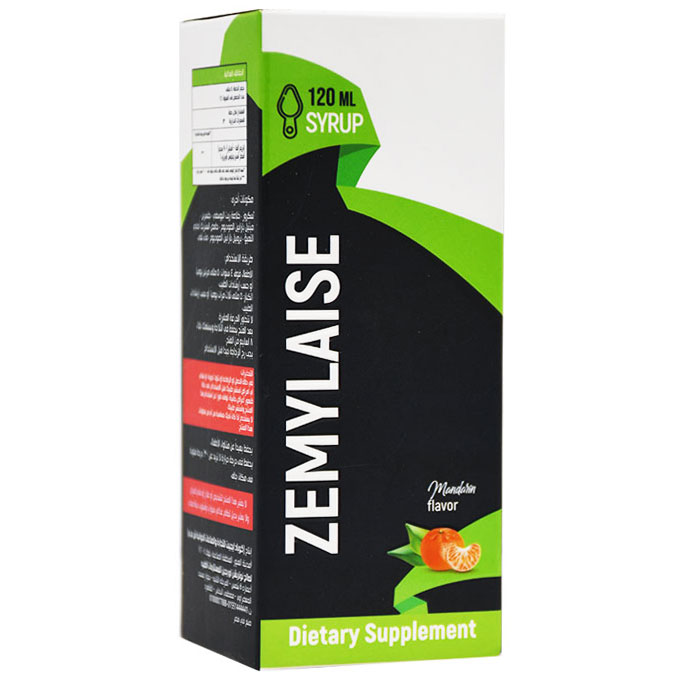 Zemylaise Mandarin Flavor Syrup 120ml image number 0