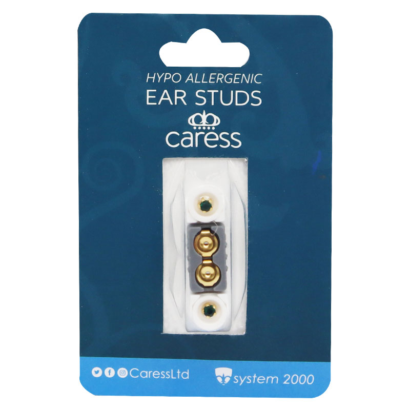 Caress Ear Studs Ruby/25 image number 0