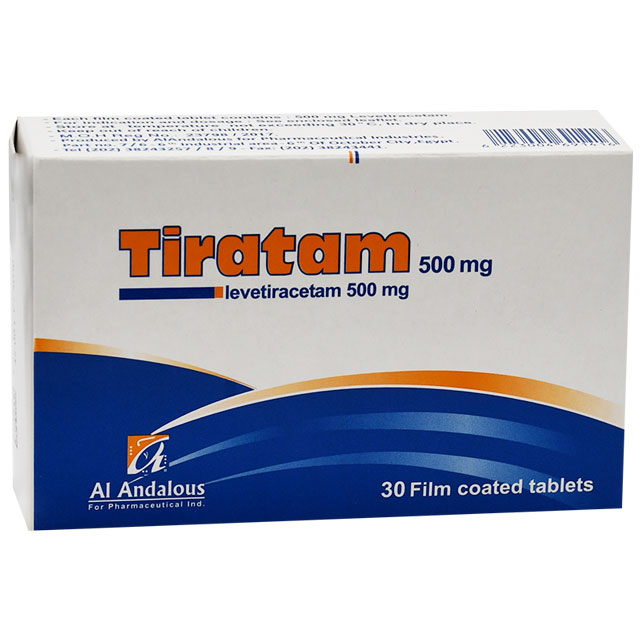 Tiratam 500mg 30 Film Coated Tablet image number 0