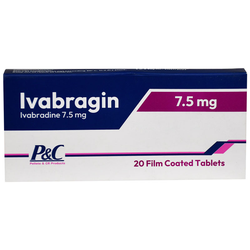 Ivabragin 7.5mg 20 Film Coated Tablets image number 0