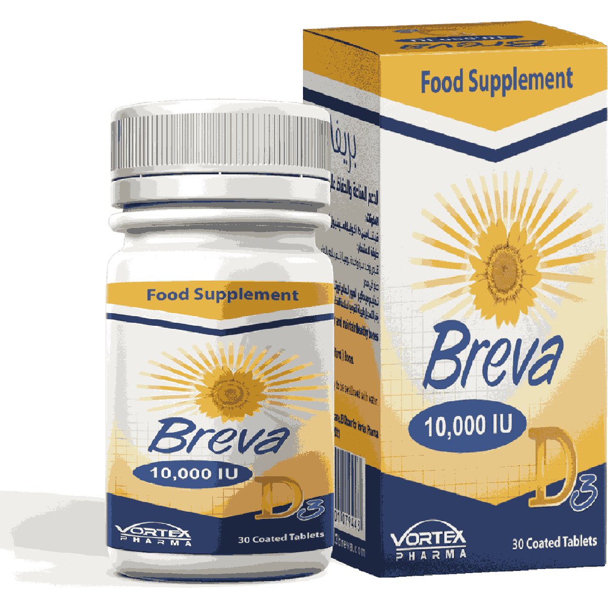 Breva D3 30 Tablets image number 0